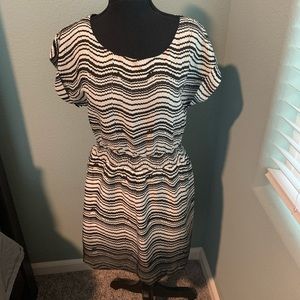 2/$13 Forever 21 Black & White Mini Dress